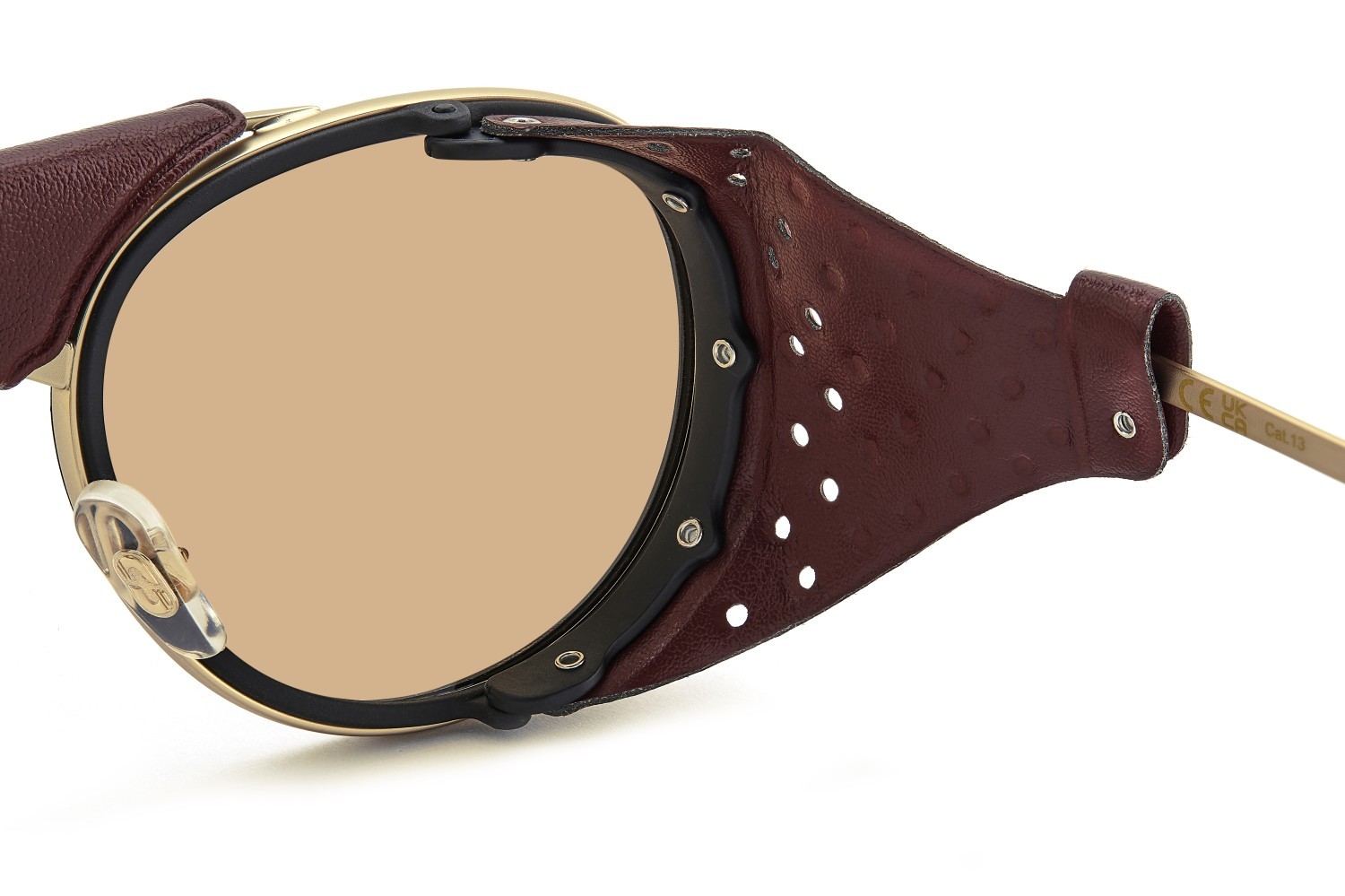 Occhiali da sole Carrera C Sport 05/S 207993 NOA N8 colore gold burgundy forma pantos lenti orange photochromatic