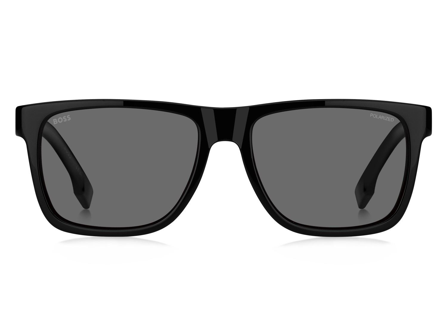 Occhiali da sole Hugo Boss 1759/G 207995 807 M9 colore black forma rettangolare lenti grey polarized