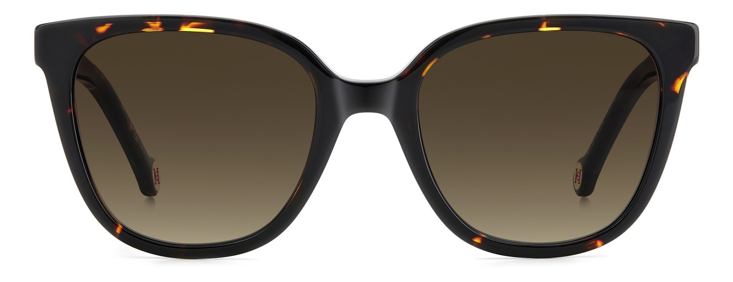 Occhiali da sole Carolina Herrera Her 0297/S 208015 086 HA colore havana forma quadrato lenti brown shaded