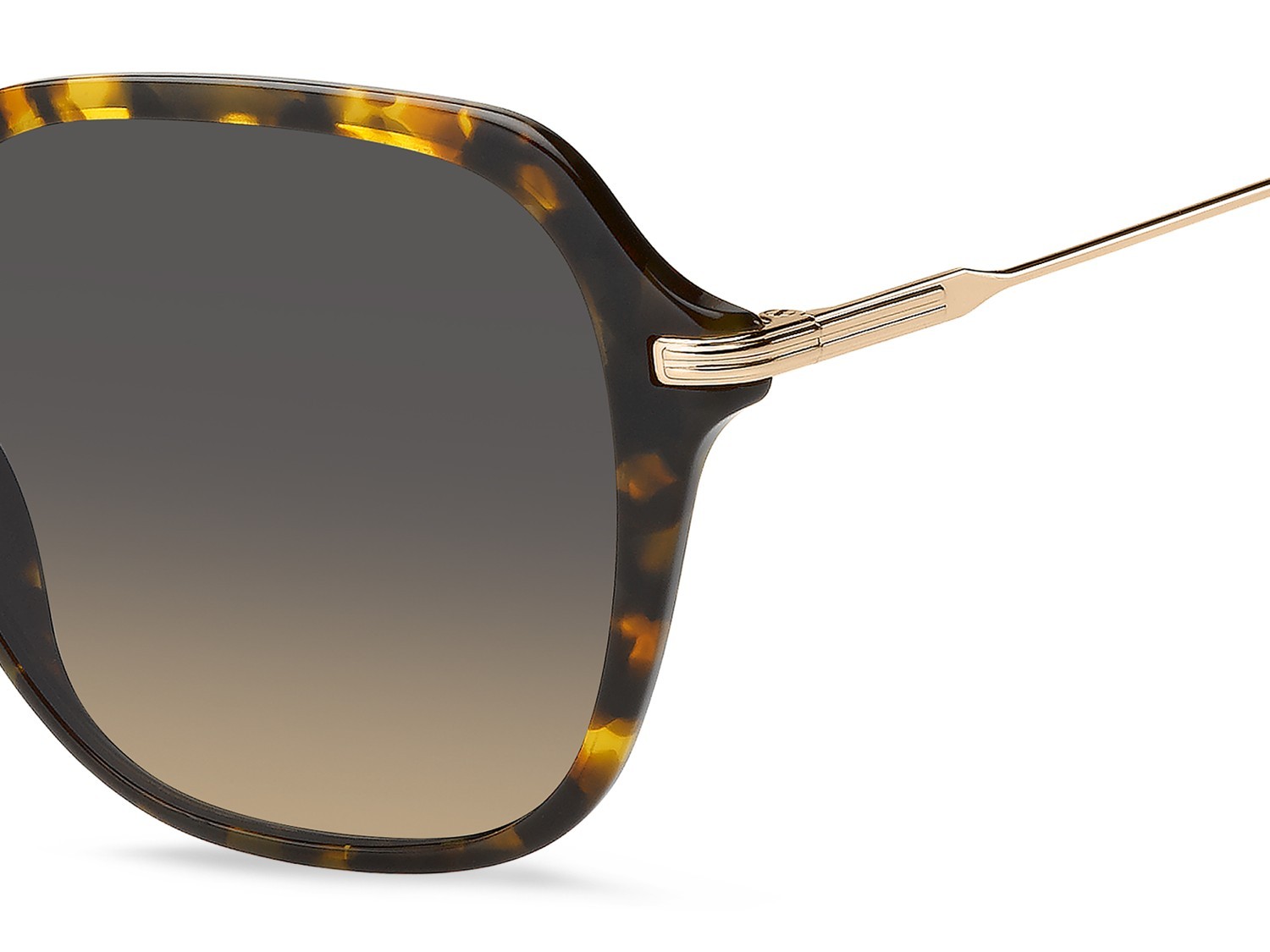 Sunglasses Hugo Boss 1781/S 208020 2IK PR color havana gold shape square lenses grey brown doubleshade