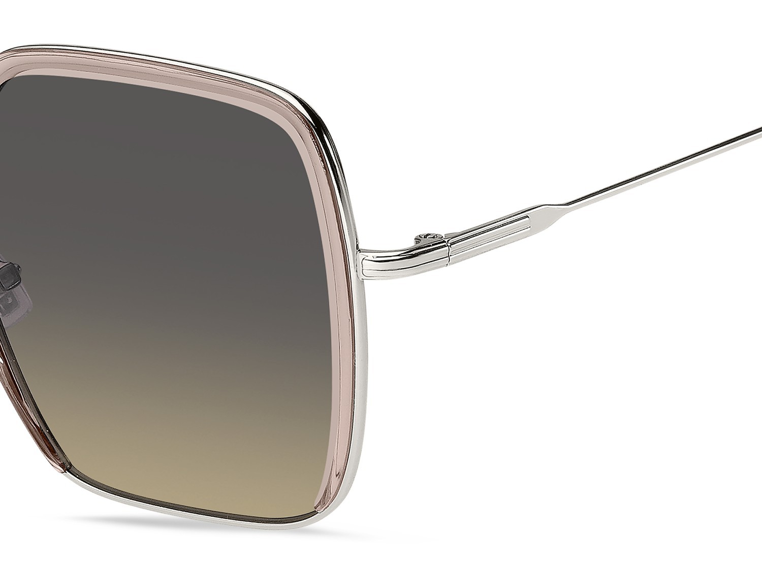 Sonnenbrillen Hugo Boss 1783/S 208021 8KB PR farbe pink palladium form quadratisch gläser grey brown doubleshade
