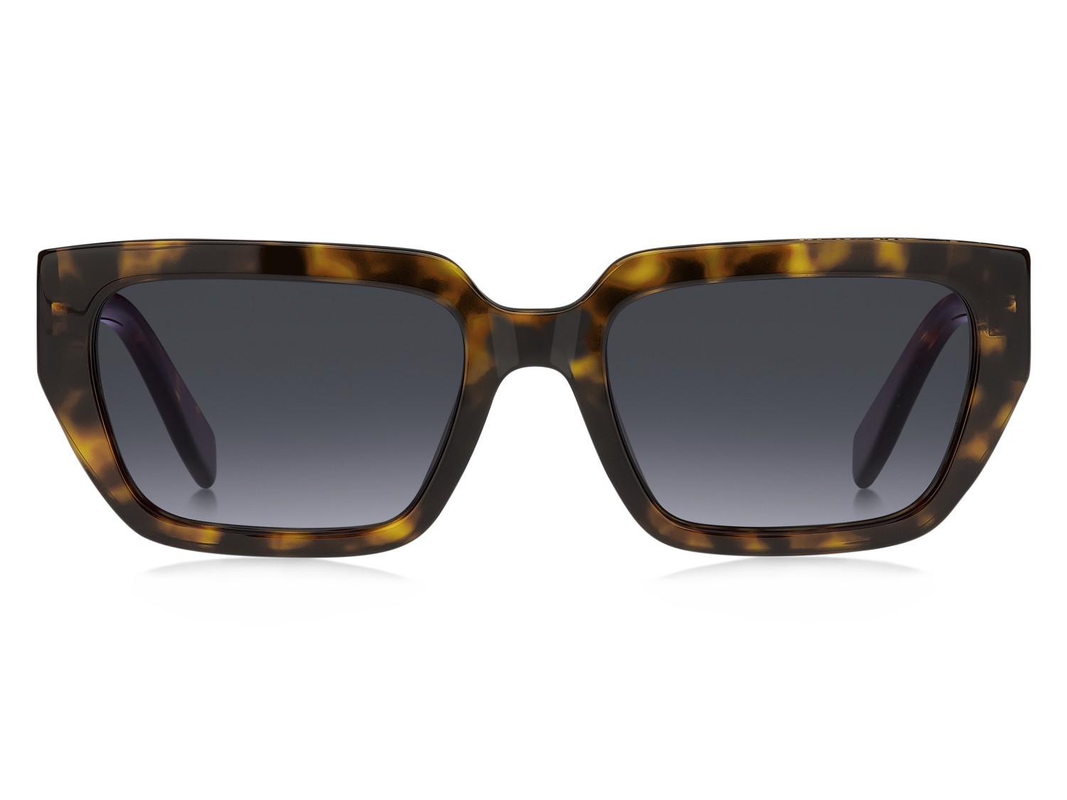 Occhiali da sole Marc Jacobs 809/S 208028 086 GB colore havana forma rettangolare lenti grey azure
