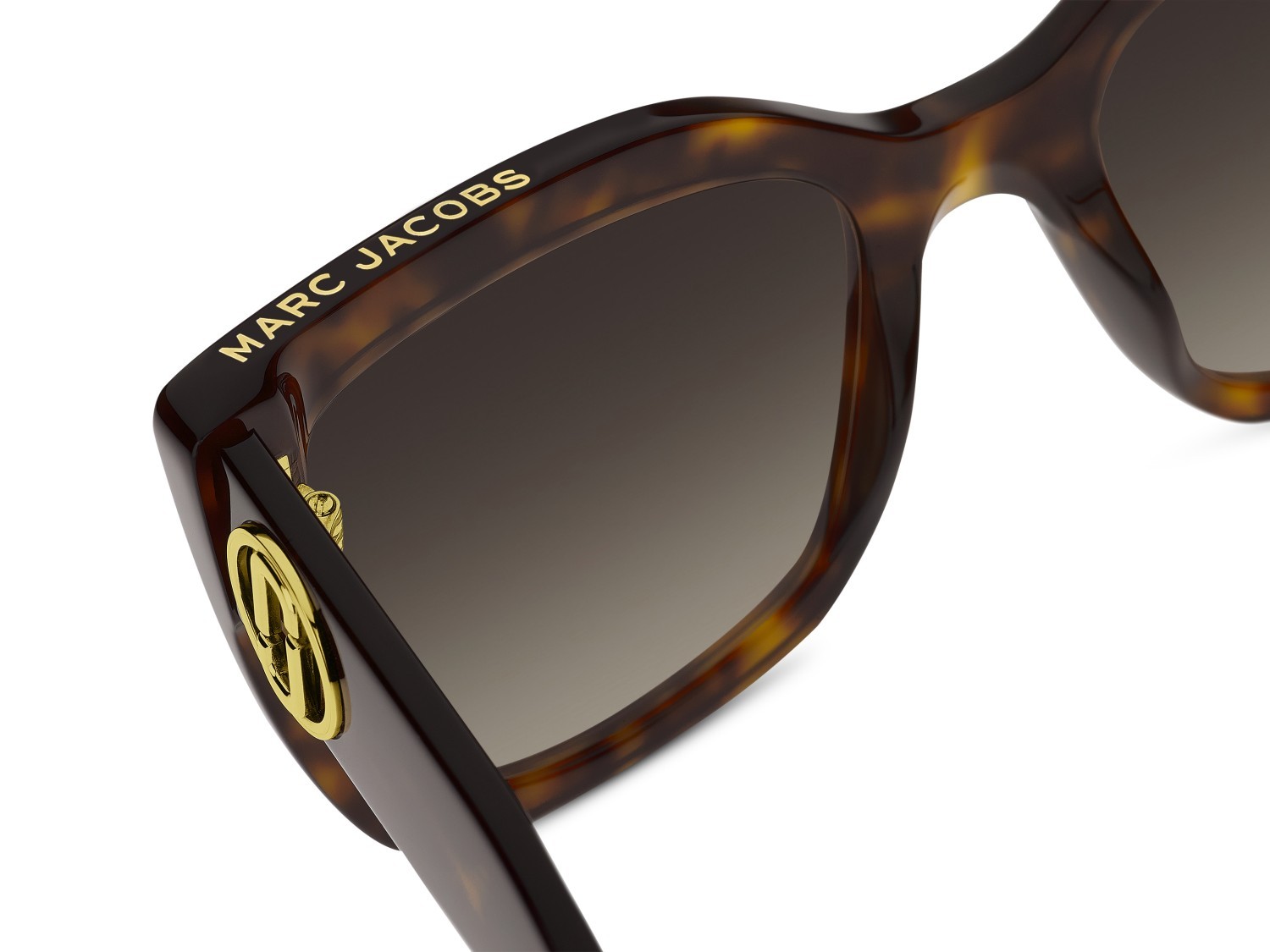 Occhiali da sole Marc Jacobs 811/S 208029 086 HA colore havana forma quadrato lenti brown shaded