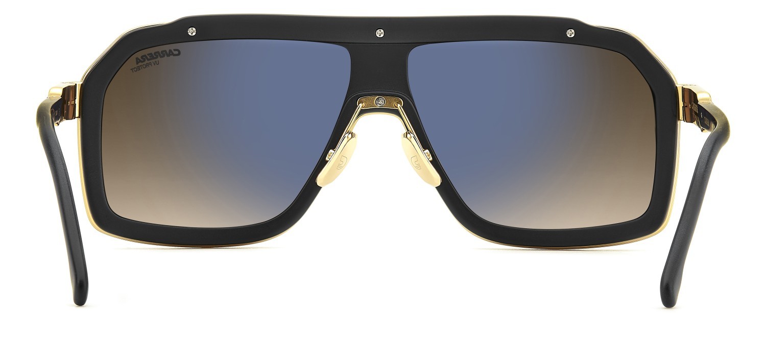 Sonnenbrillen Carrera Ca 1053/S/TI 208034 003 86 farbe matte black form rechteckig gläser black brown green antireflex