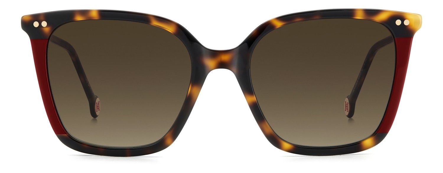 Occhiali da sole Carolina Herrera Her 0292/S 208036 086 HA colore havana forma quadrato lenti brown shaded
