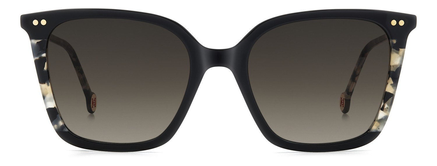 Occhiali da sole Carolina Herrera Her 0292/S 208036 WR7 HA colore black havana forma quadrato lenti brown shaded