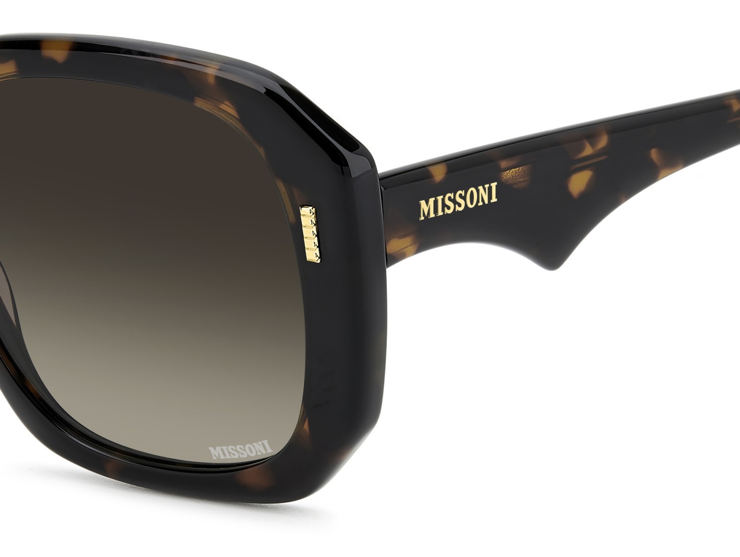 Occhiali da sole Missoni Mis 0232/S 208038 086 HA colore havana forma quadrato lenti brown shaded