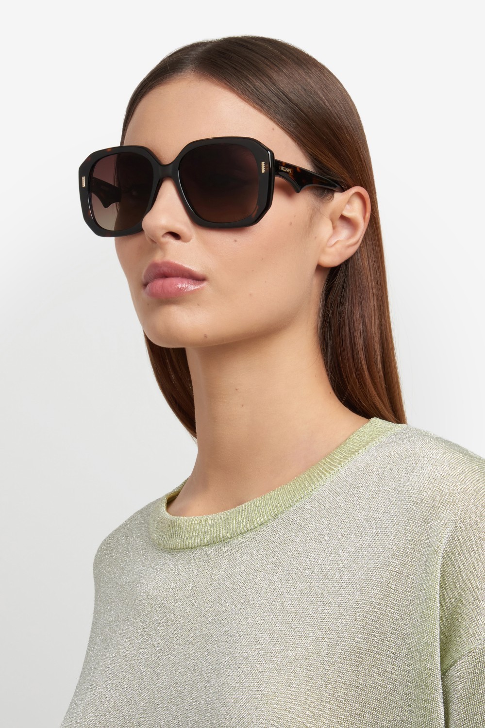Occhiali da sole Missoni Mis 0232/S 208038 086 HA colore havana forma quadrato lenti brown shaded