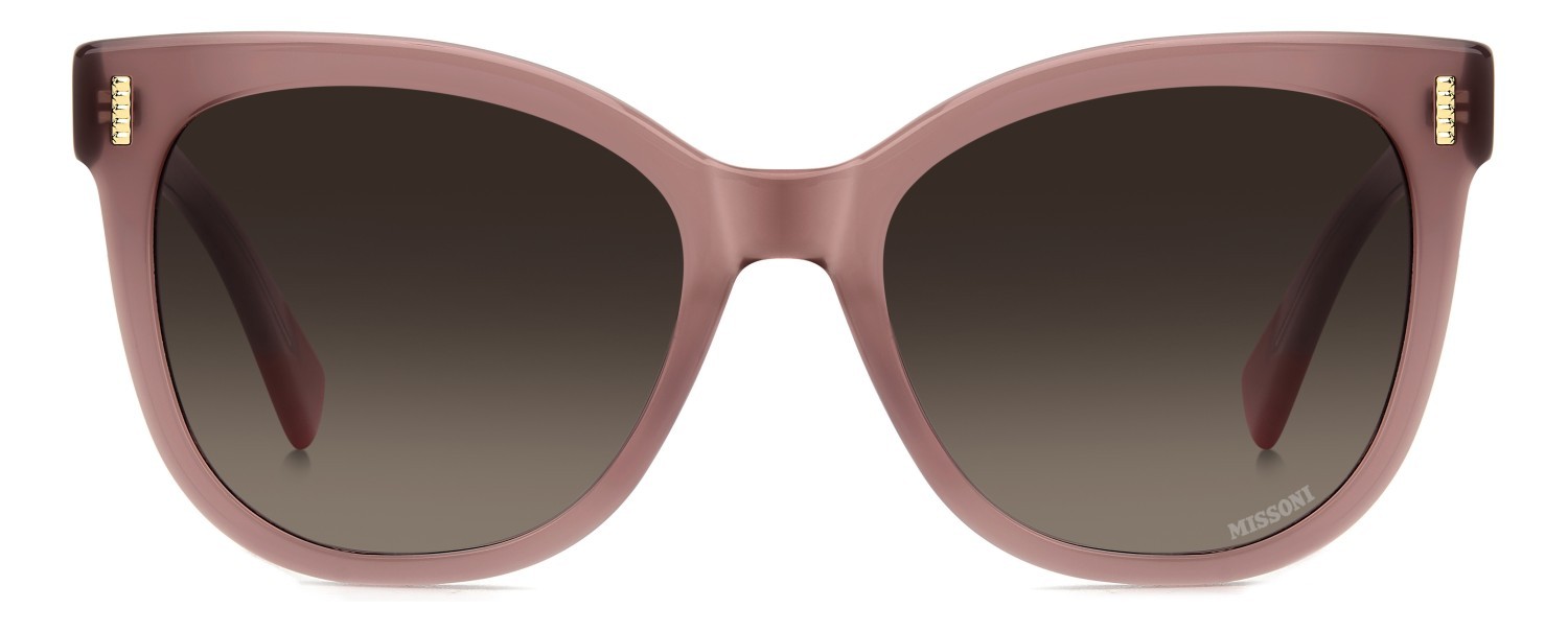 Sonnenbrillen Missoni Mis 0233/S 208039 FWM HA farbe nude form quadratisch gläser brown shaded