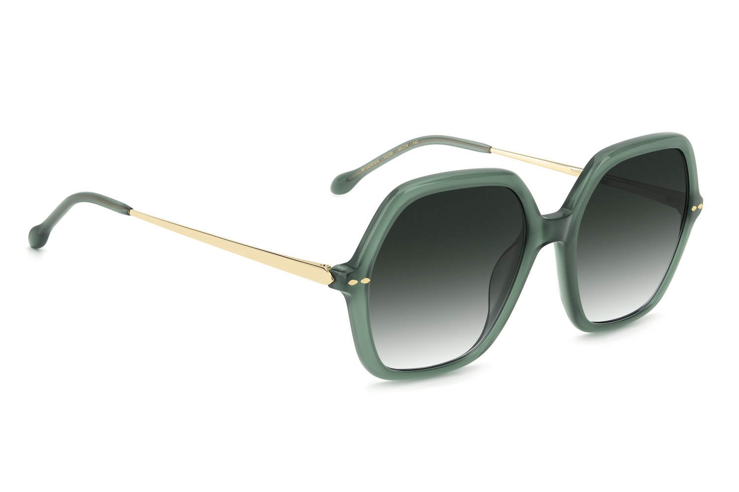 Sunglasses Isabel Marant Im 0206/G 208044 1ED 9K color green shape square lenses green shaded
