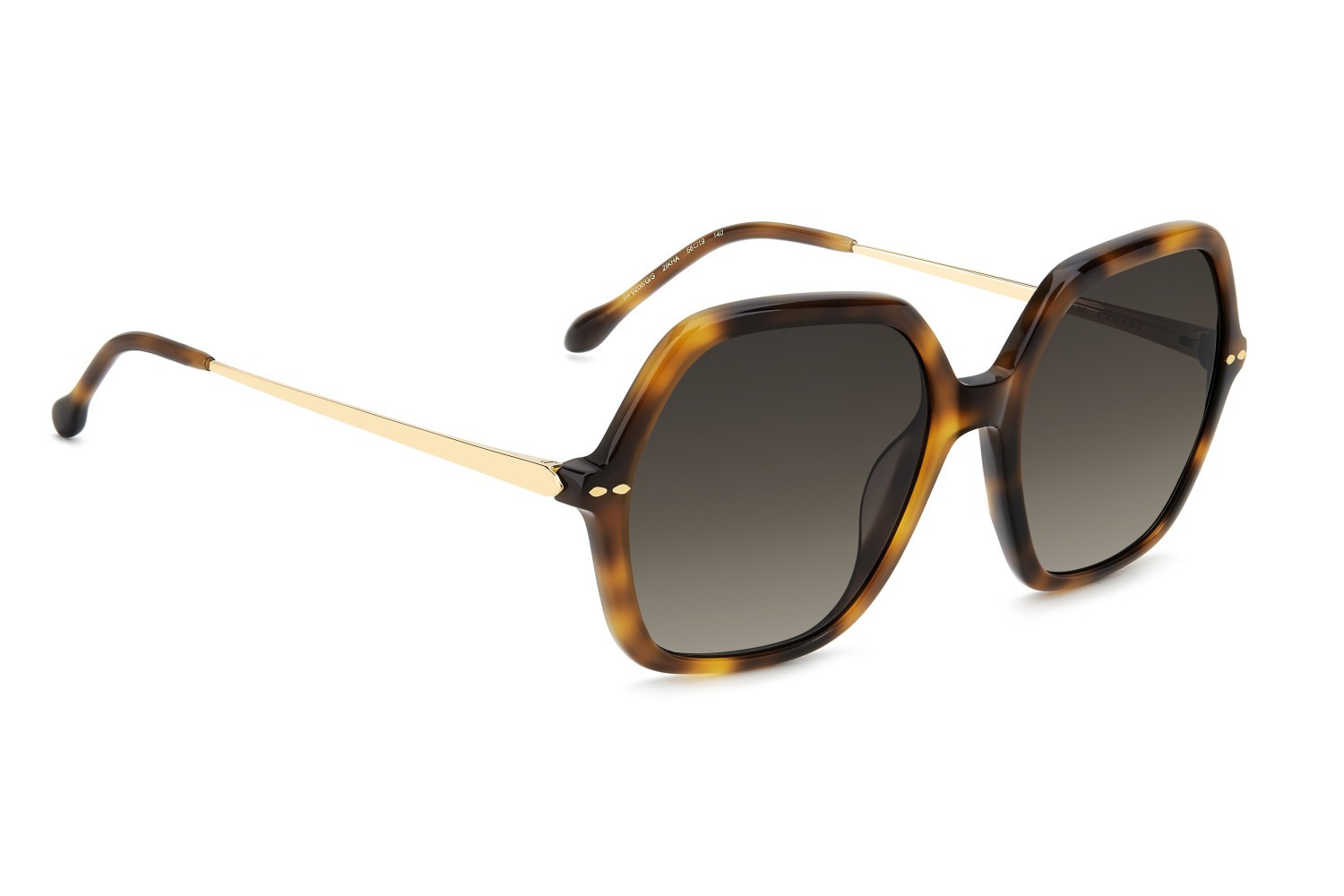 Sunglasses Isabel Marant Im 0206/G 208044 2IK HA color havana gold shape square lenses brown shaded