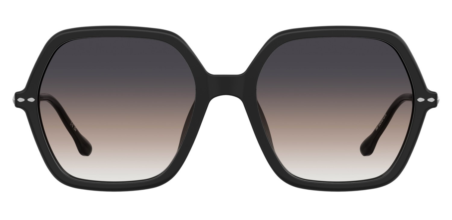 Sonnenbrillen Isabel Marant Im 0206/G 208044 CSA PR farbe black palladium form quadratisch gläser grey brown doubleshade