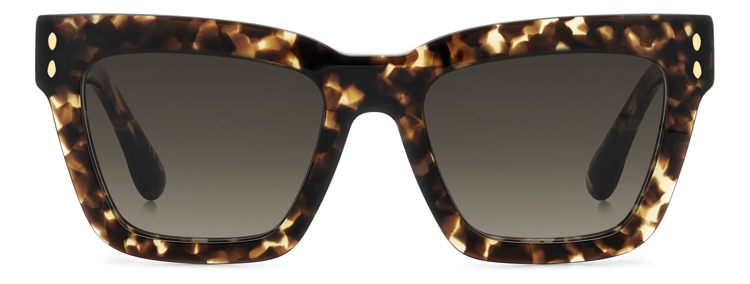 Sunglasses Isabel Marant Im 0210/S 208065 086 HA color havana shape rectangle lenses brown shaded
