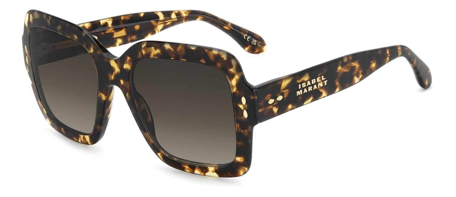 Sunglasses Isabel Marant Im 0211/S 208066 086 HA color havana shape square lenses brown shaded