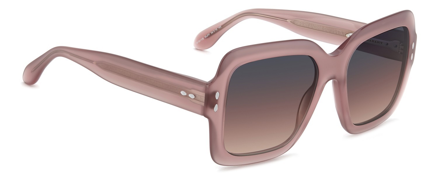 Sonnenbrillen Isabel Marant Im 0211/S 208066 35J FF farbe pink form quadratisch gläser grey fuchsia