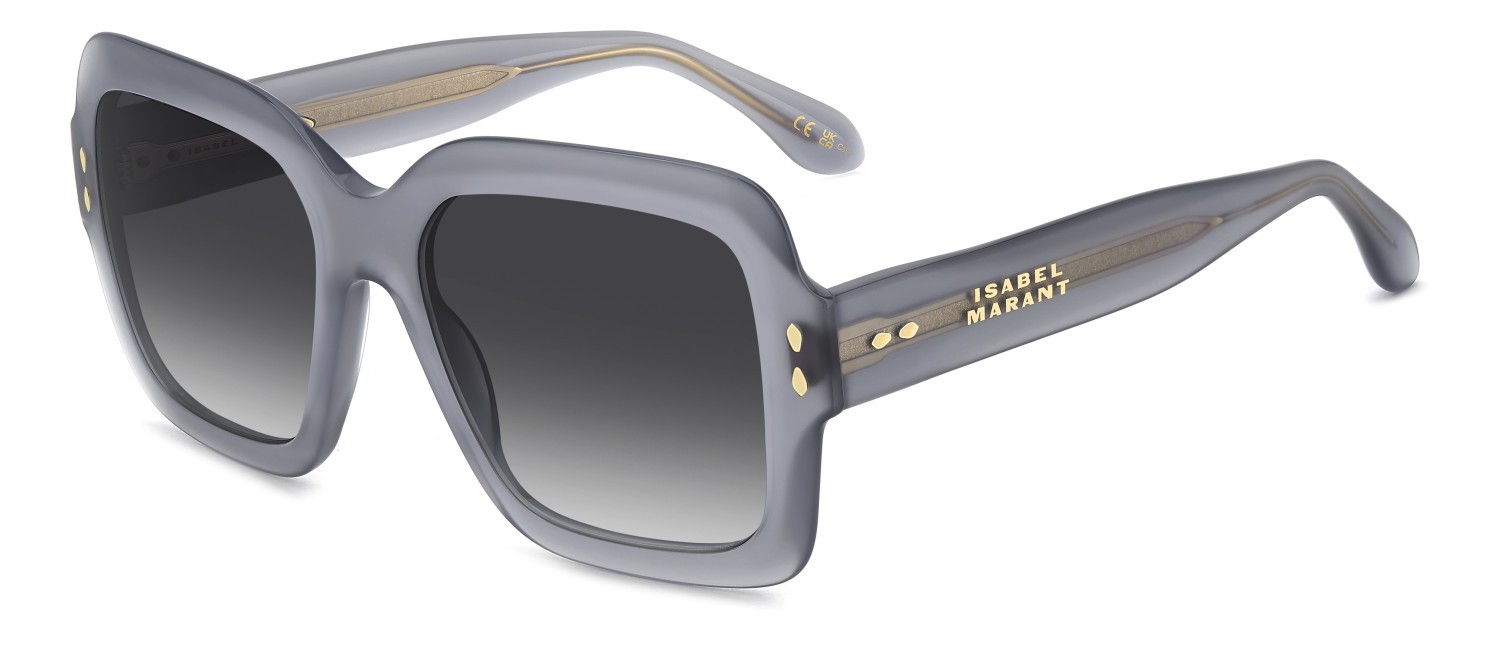 Sunglasses Isabel Marant Im 0211/S 208066 KB7 9O color grey shape square lenses dark grey shaded