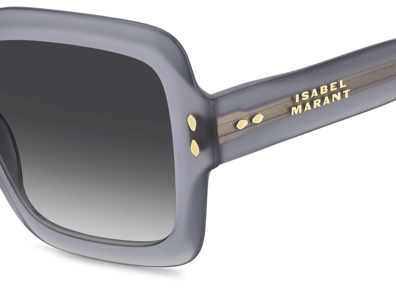 Sunglasses Isabel Marant Im 0211/S 208066 KB7 9O color grey shape square lenses dark grey shaded