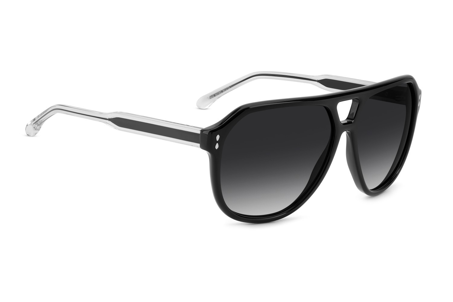 Sunglasses Isabel Marant Im 0216/S 208068 807 9O color black shape aviator lenses dark grey shaded
