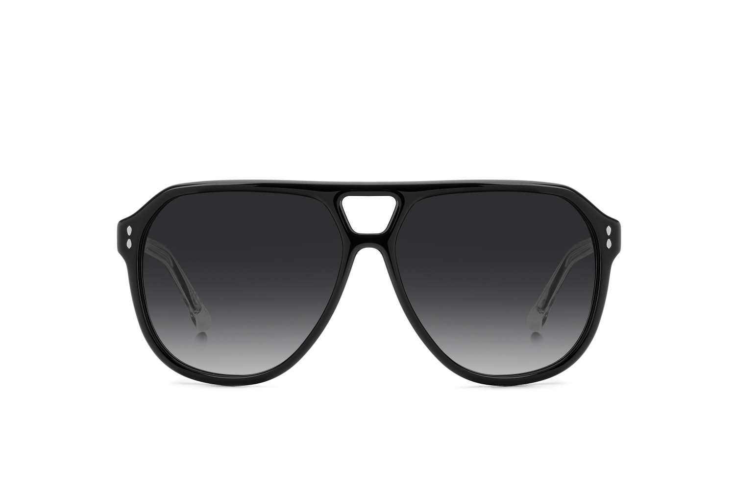 Sunglasses Isabel Marant Im 0216/S 208068 807 9O color black shape aviator lenses dark grey shaded