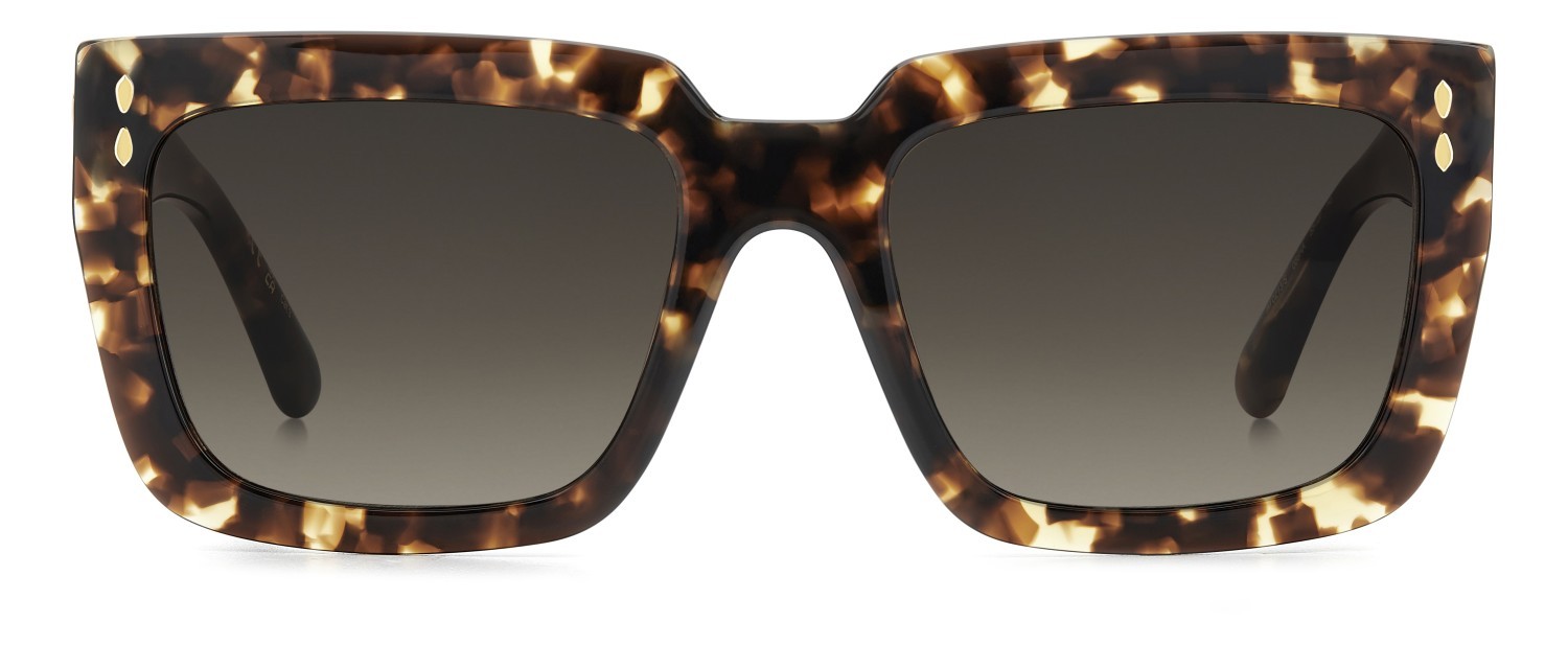 Sunglasses Isabel Marant Im 0213/S 208070 086 HA color havana shape rectangle lenses brown shaded