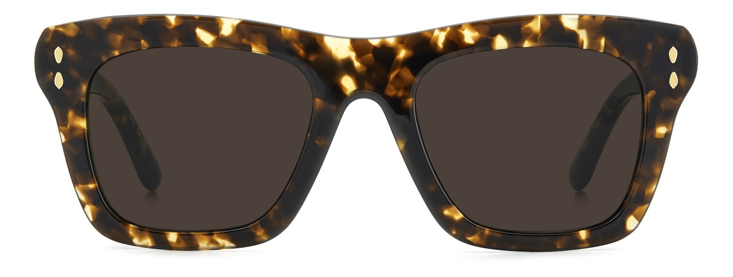 Sunglasses Isabel Marant Im 0214/S 208071 086 70 color havana shape rectangle lenses brown