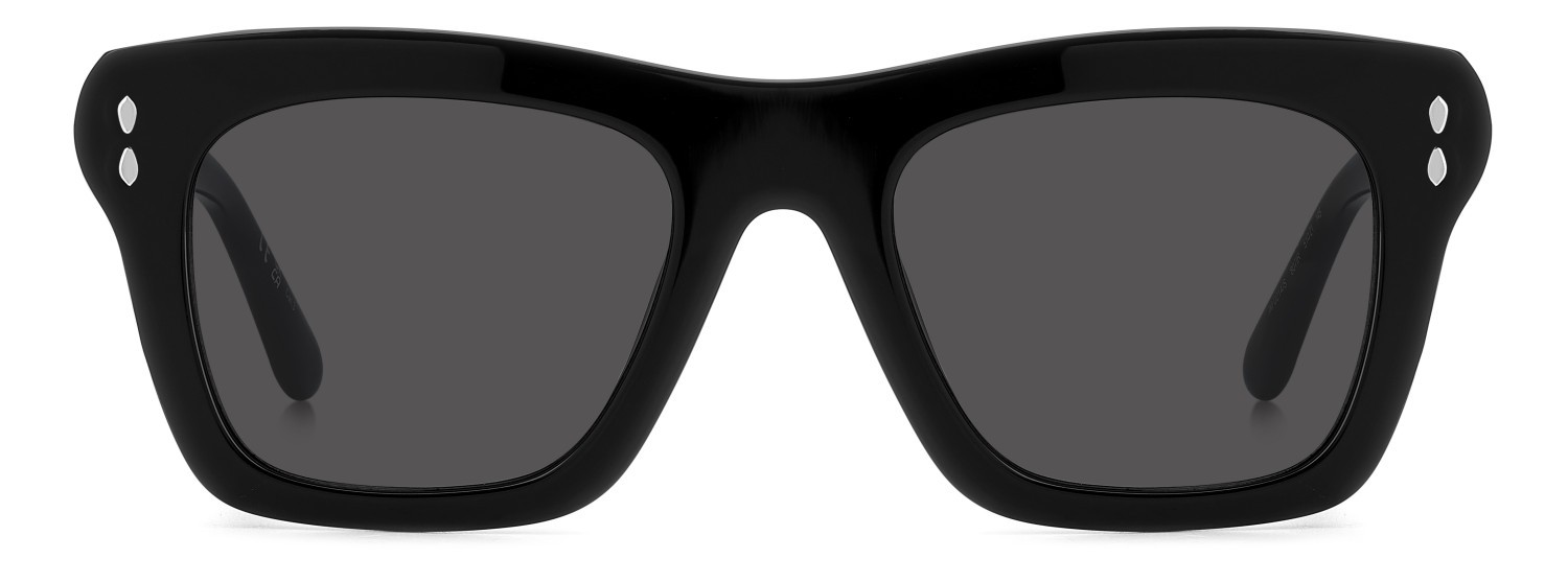 Sunglasses Isabel Marant Im 0214/S 208071 807 IR color black shape rectangle lenses grey
