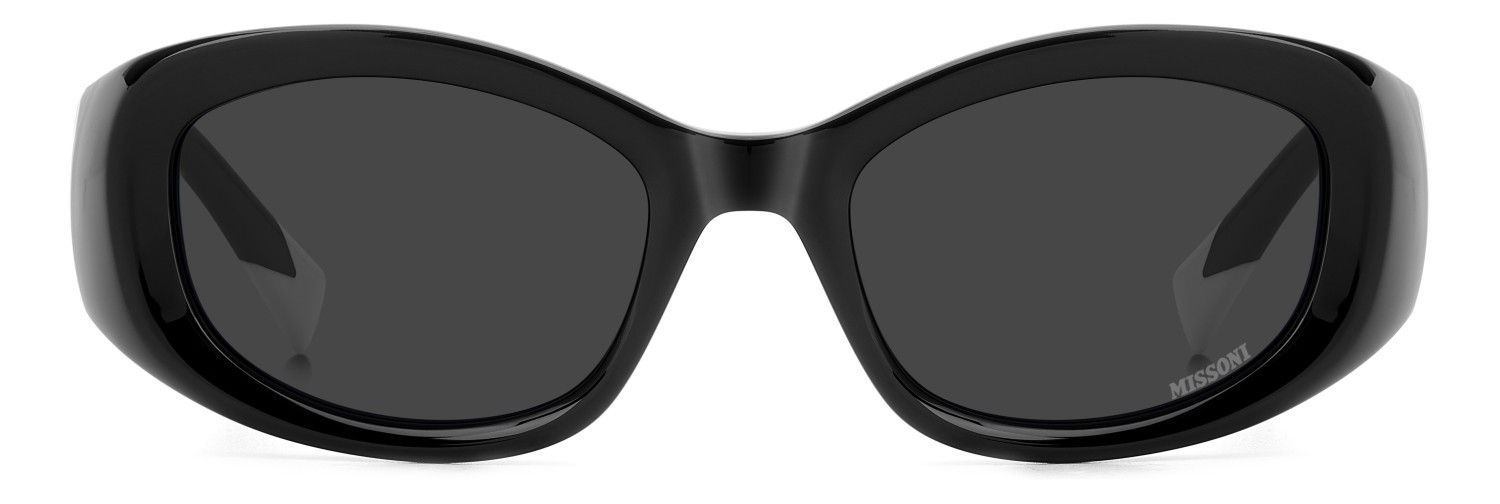 Sonnenbrillen Missoni Mis 0221/S 208077 807 IR farbe black form rechteckig gläser grey