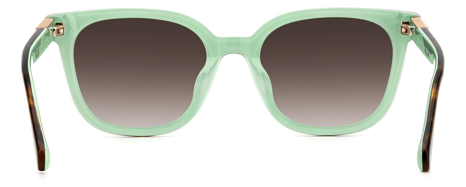 Sunglasses Kate Spade Ks Jorja 2/F 208081 PHW LA color havana green shape square lenses brown shaded polarized