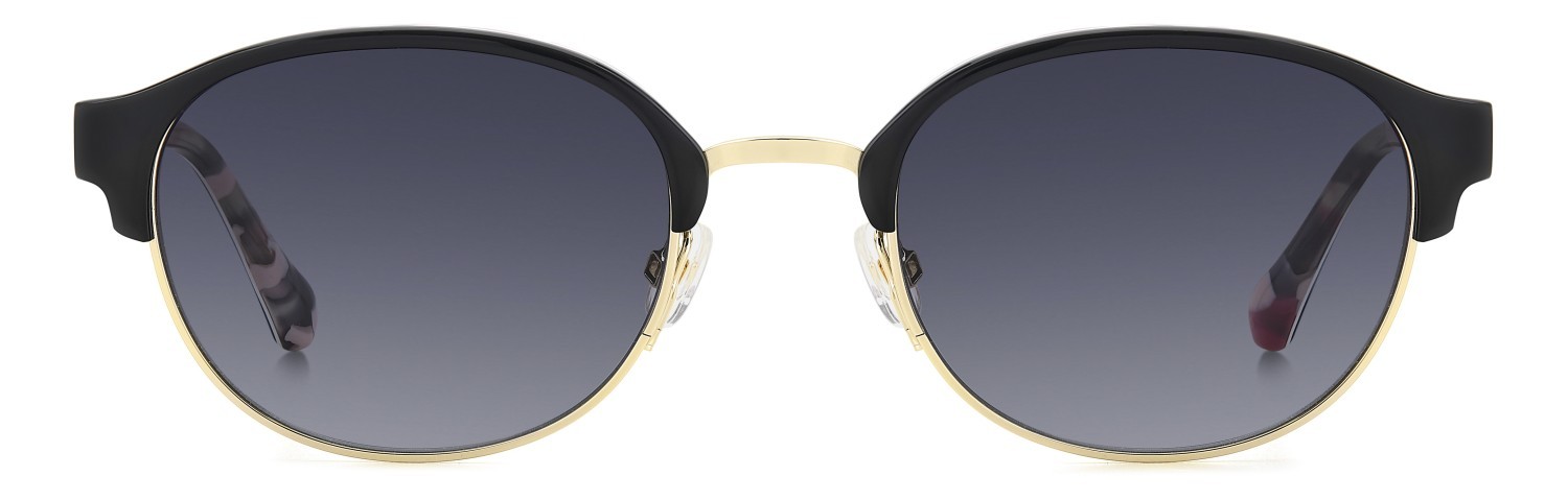 Occhiali da sole Kate Spade Ks Jonae 2/F 208082 807 9O colore black forma ovale lenti dark grey shaded
