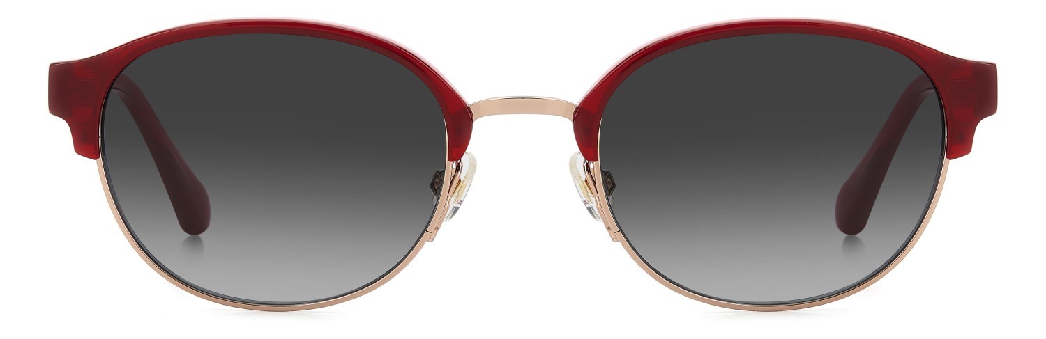 Occhiali da sole Kate Spade Ks Jonae 2/F 208082 C9A 9O colore red forma ovale lenti dark grey shaded
