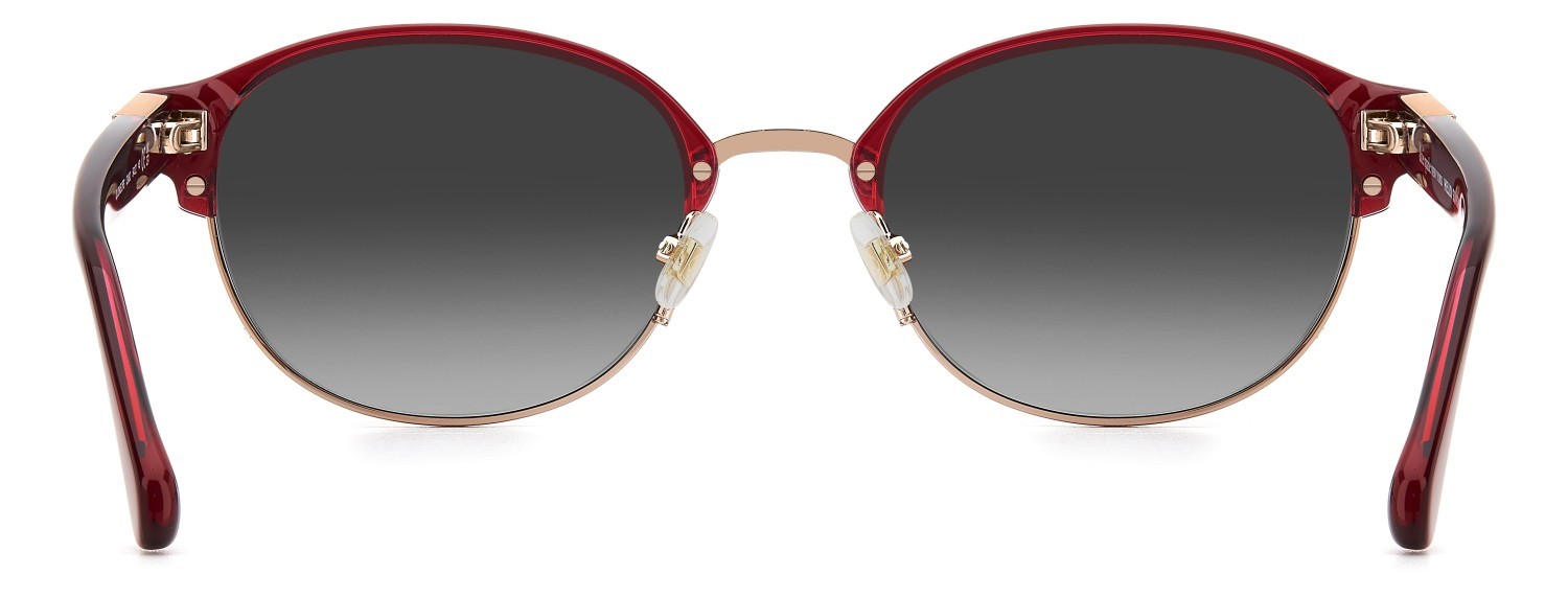 Occhiali da sole Kate Spade Ks Jonae 2/F 208082 C9A 9O colore red forma ovale lenti dark grey shaded