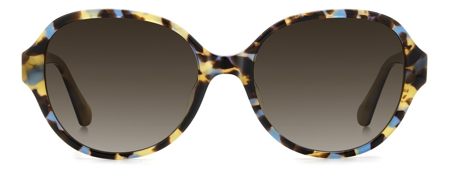 Sonnenbrillen Kate Spade Ks Emalie 2/G 208088 5MU HA farbe havana multicolor form oval gläser brown shaded