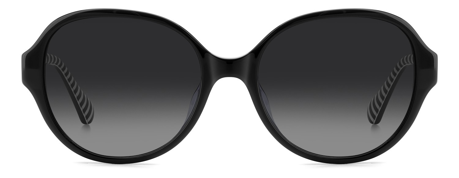 Sunglasses Kate Spade Ks Emalie 2/G 208088 807 9O color black shape oval lenses dark grey shaded