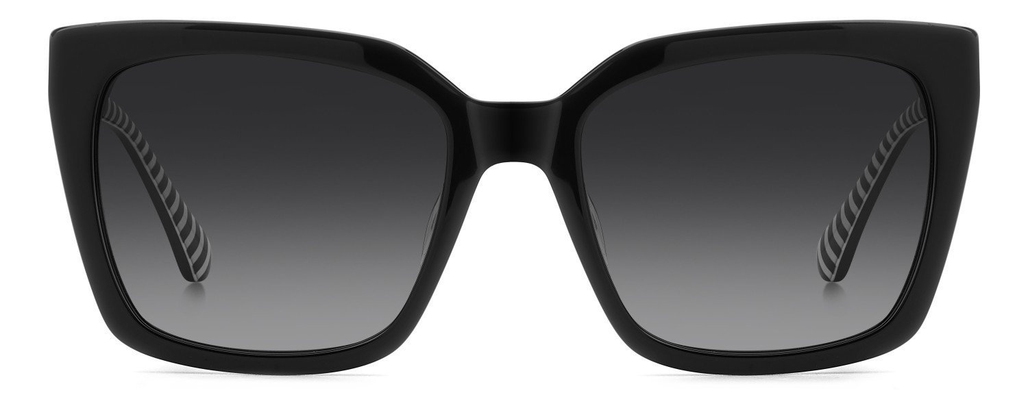 Sunglasses Kate Spade Ks Lilah 2/G 208094 807 9O color black shape square lenses dark grey shaded