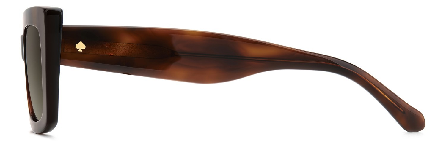 Occhiali da sole Kate Spade Ks Cailin 2/S 208096 086 HA colore havana forma rettangolare lenti brown shaded