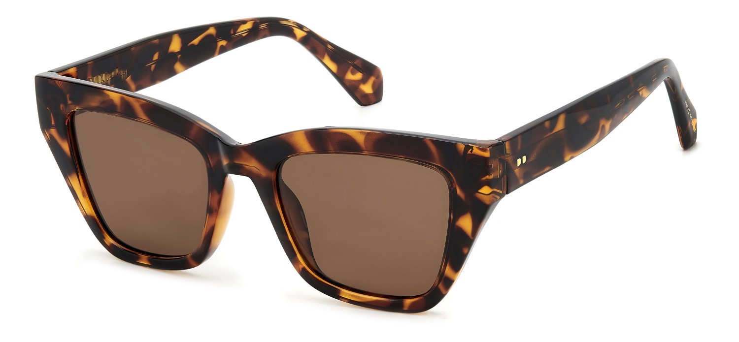 Sunglasses Privé Revaux Sun State/S 208119 086 SP color havana shape cat eye lenses bronze polarized