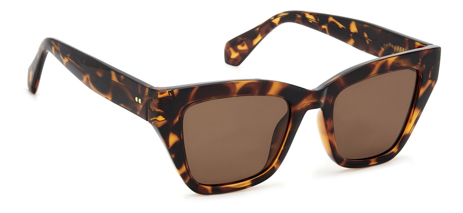 Sunglasses Privé Revaux Sun State/S 208119 086 SP color havana shape cat eye lenses bronze polarized
