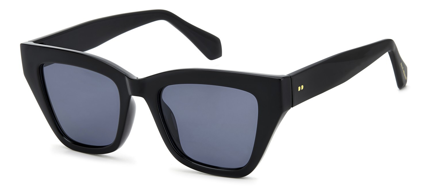 Sunglasses Privé Revaux Sun State/S 208119 807 M9 color black shape cat eye lenses grey polarized