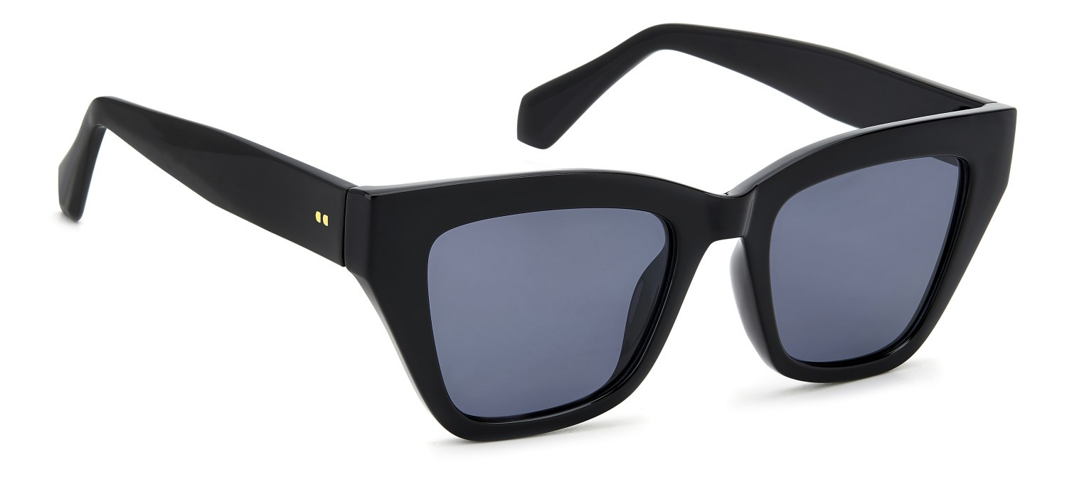 Sunglasses Privé Revaux Sun State/S 208119 807 M9 color black shape cat eye lenses grey polarized