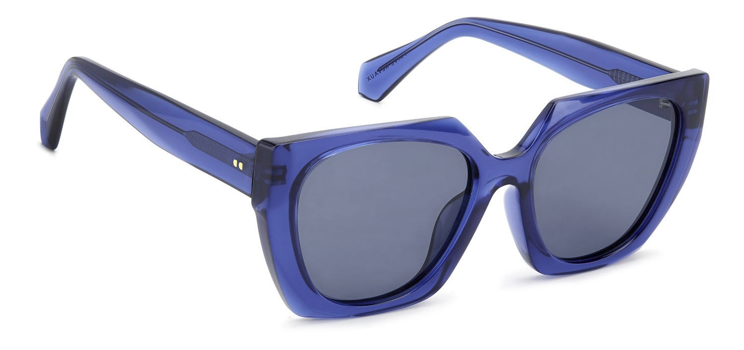 Sunglasses Privé Revaux Tropic Nights/S 208120 141 M9 color crystal violet shape square lenses grey polarized