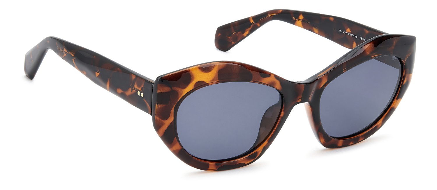 Sonnenbrillen Privé Revaux To Nowhere/G 208122 086 M9 farbe havana form cat-eye gläser grey polarized