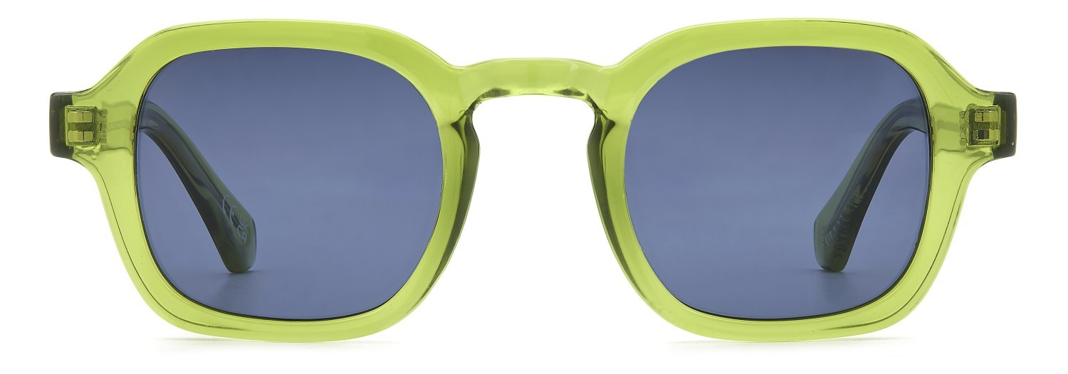 Sunglasses Privé Revaux Lift Off/S 208123 6DX C3 color lime shape square lenses blue polarized
