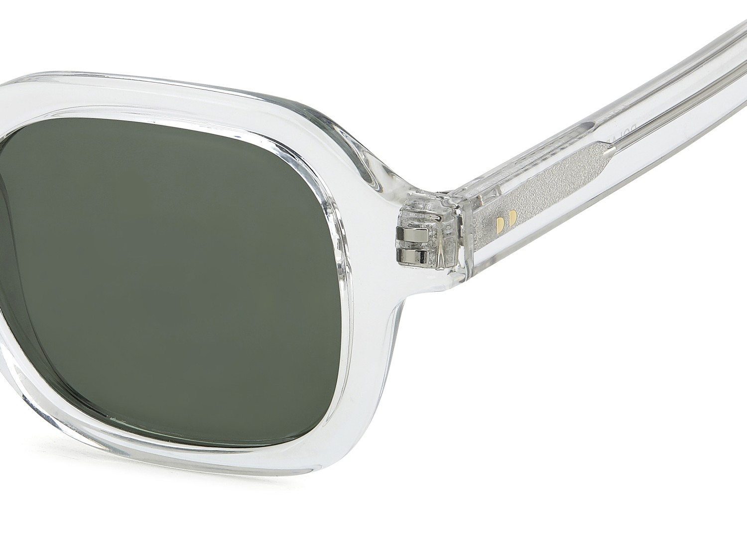 Sunglasses Privé Revaux Lift Off/S 208123 900 UC color crystal shape square lenses green polarized