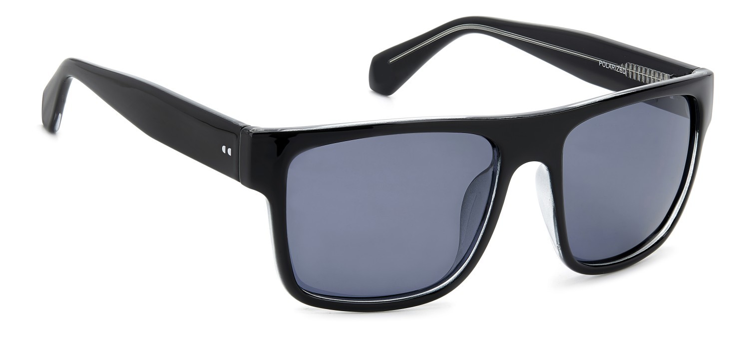 Occhiali da sole Privé Revaux Pavilions/S 208125 7C5 M9 colore black crystal forma quadrato lenti grey polarized