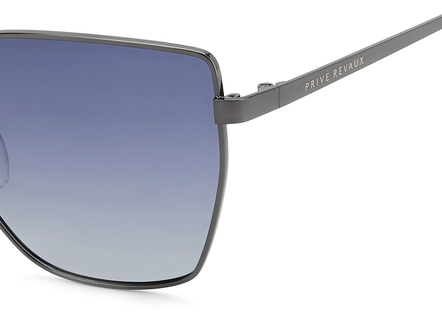Sonnenbrillen Privé Revaux Good Company/S 208126 807 WJ farbe black form schmetterling gläser grey shaded polarized