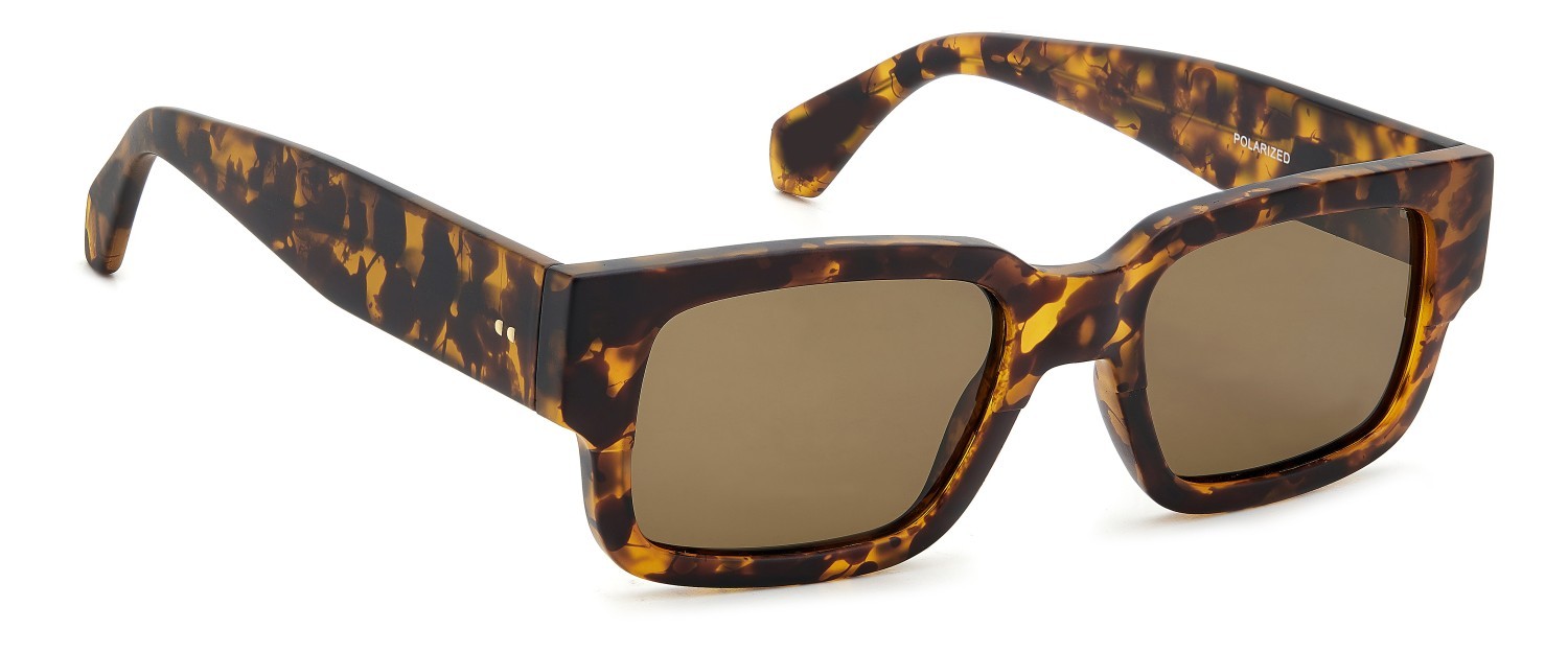 Sunglasses Privé Revaux Must Sea/S 208127 N9P SP color matte havana shape rectangle lenses bronze polarized