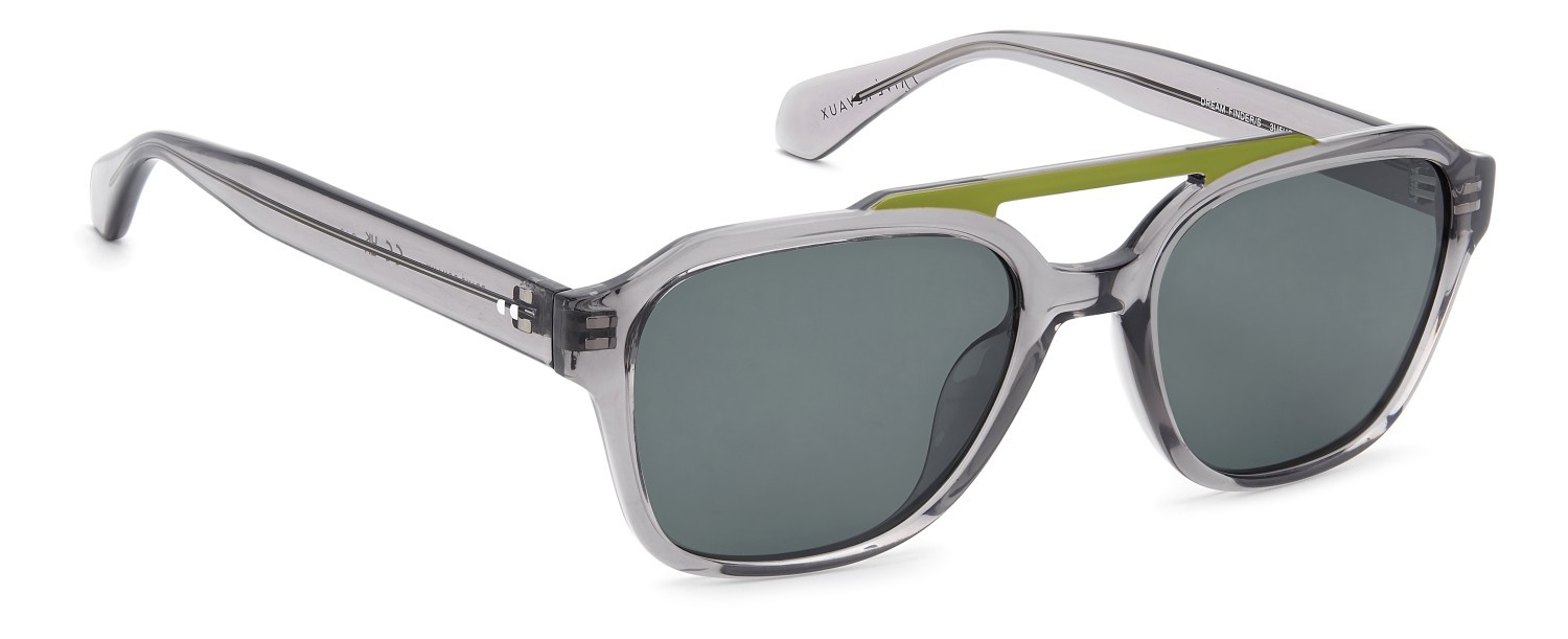 Sunglasses Privé Revaux Dream Finder/S 208129 3U5 UC color grey green shape navigator lenses green polarized