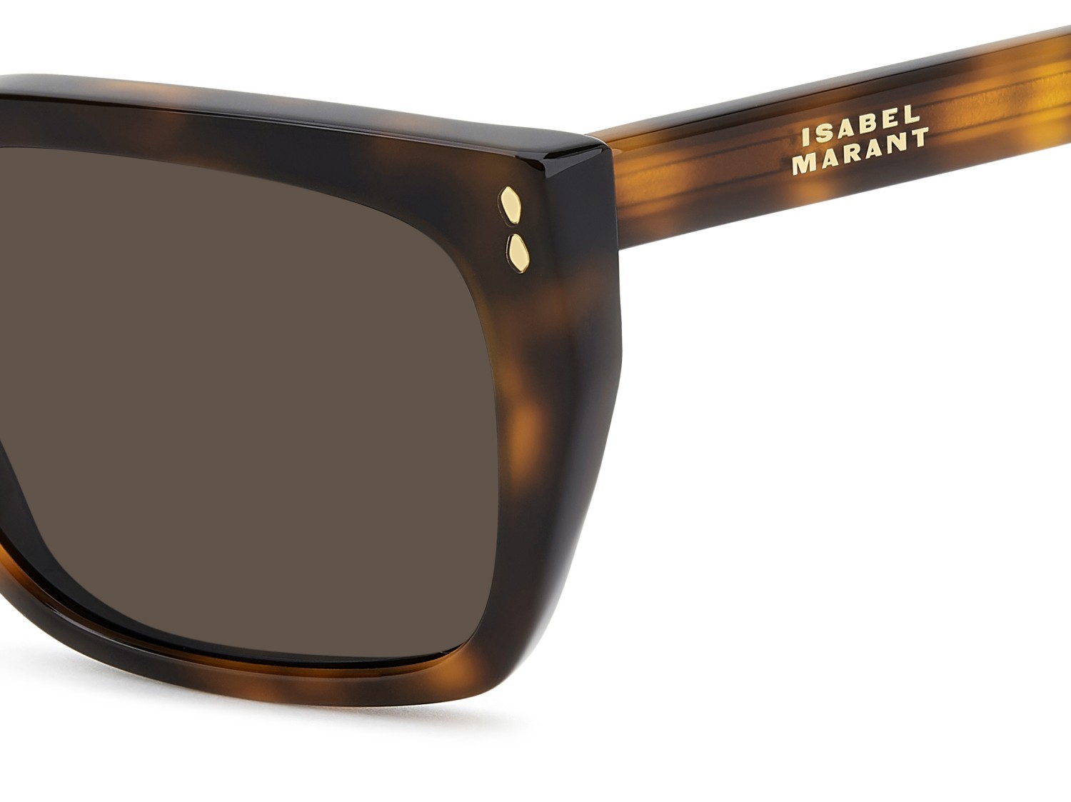 Sunglasses Isabel Marant Im 0218/S 208135 WR9 70 color brown havana shape rectangle lenses brown