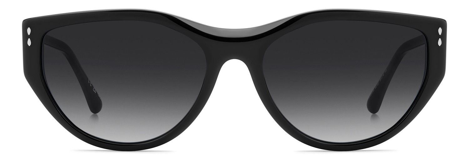 Sunglasses Isabel Marant Im 0217/S 208136 807 9O color black shape cat eye lenses dark grey shaded
