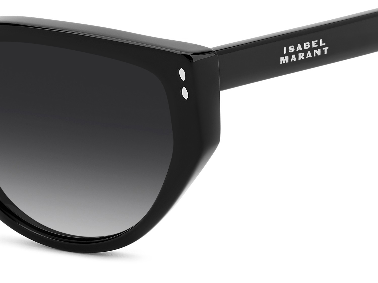Sunglasses Isabel Marant Im 0217/S 208136 807 9O color black shape cat eye lenses dark grey shaded